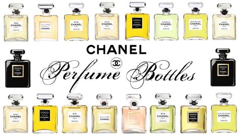 types of chanel perfume